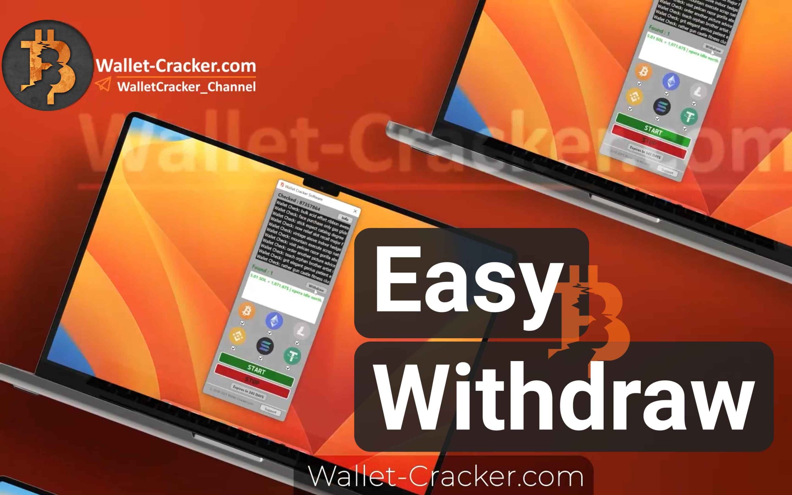 Wallet Cracker - Crack Crypto Wallets And Make Money